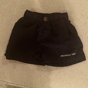 Properly tied boys shorts